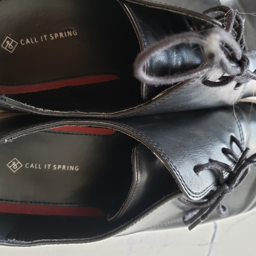 Call It Spring Classic Black Oxfords